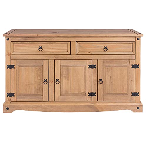 Furniture Dash Solid Wood Storage Cabinet Sideboard Buffet - Thumbnail 5