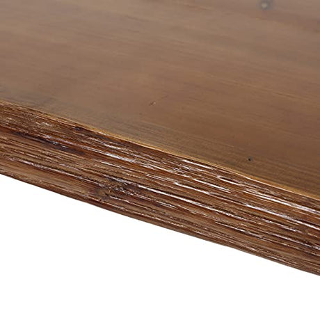 Chana Industrial Faux Live Edge Rectangular Bar Table by Christopher Knight Home Christopher Knight Home