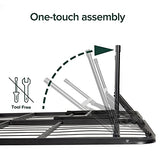 ZINUS SmartBase Tool-Free Assembly Mattress Foundation, 14 Inch Metal Platform Bed Frame, No Box Spring Needed, Sturdy Steel Frame, Underbed Storage, Queen Zinus