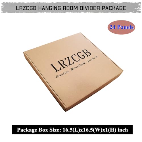LRZCGB Hanging Room Divider,24 Pieces PVC Screen Partition Panel with Butterfly Flower Bird for Living Dining Study Sitting-Room Hotel Bar Decoration (White, 24) LRZCGB
