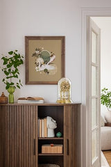 Bulova B8818 Tristan I Clock, Brass Finish Bulova