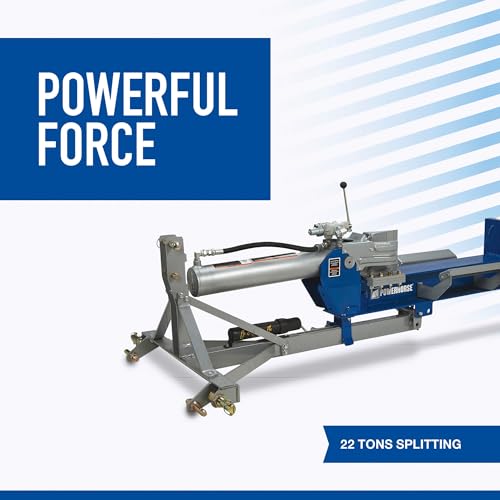 Powerhorse 3-Pt. Horizontal/Vertical Log Splitter - 22 Tons - WoodArtSupply