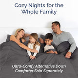 King 6 Piece Sheet Set - Comfy Breathable & Cooling - Ultra-Soft Hotel Luxury Bedding Set with 8-16 Inch Deep Pockets - 1 Flat & 1 Fitted Sheet & 4 Pillowcases - Wrinkle Free & Easy Care - Dark Grey CGK Unlimited