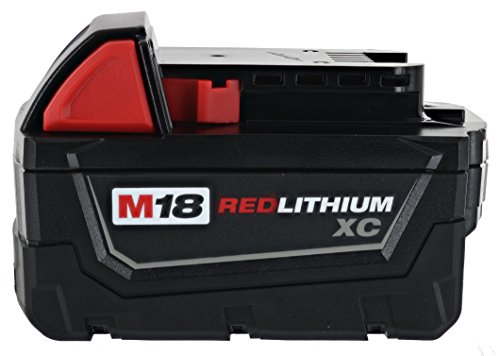 Milwaukee 48-11-1828 M18 XC RED LITHIUM 18-Volt Lithium-ion Cordless Tool Battery ( 2 pack ) - WoodArtSupply