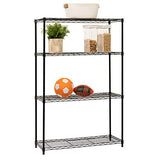 14x36x54 Inch 4-Shelf Storage Shelves Heavy Duty Shelving Unit for Kitchen Metal Shelves Garage Organizer Wire Rack Shelving Storage Unit Shelf Adjustable Utility NSF Certification Commercial BestOffice