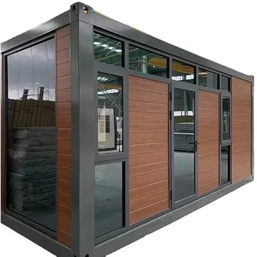 20FT Tiny House to Live in - Portable Prefab House with Bedrooms, 1 Fully Equipped Bathroom, and Kitchen - Prefabricated - WoodArtSupply