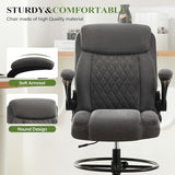 Drafting Chair Tall Office Chair for Standing Desk, Ergonomic Tall Desk Chair with Adjustable Foot Ring, Flip-Up Armrests, Lumbar Support, Comfortable Fabric Seat – Ideal for Home and Office Use MAHOMICO
