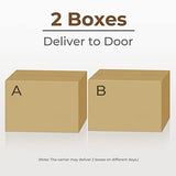 Furniwell Rocker Recliner Chair with Massage for Elderly, Leather Adjustable 360°Swivel Rocking Sofa for Living Room with Remote Control, Cup Holders (Black) Furniwell