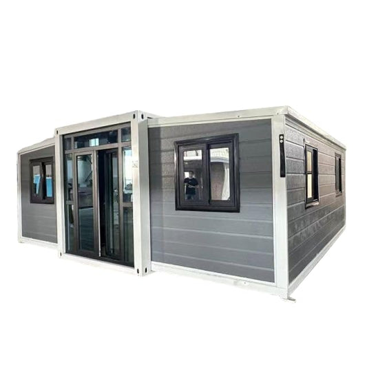 2 Bedroom 1 Bathroom Kitchen 40ft Expandable Folding Mobile Tiny Home: Prefab Houses, Container Homes, and Prefabricated Tiny Homes for Sale 100% Best in Quality