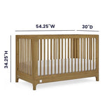 babyGap Wren 4-in-1 Convertible Crib by Delta Children - Greenguard Gold Certified, Acorn