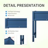 KETOYARK Raised Garden Planting Bed with Legs,HDPE Elevated Planter Box Rot-Resistant and Non-Cracking for Herb Vegetable Flower with Drainage Hole Outdoors/Indoors Planter Raised Beds,Navy KETOYARK