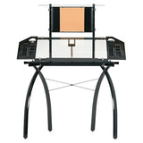 Studio Designs Futura Tower in Black with Clear Glass SD STUDIO DESIGNS