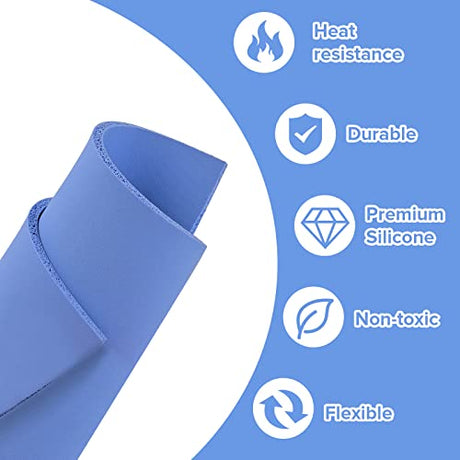 Bwenky Sublimation Tumbler Wrap Compatible with Mug Press Tumbler Heat Press Machine 3 Thicknesses for Sublimation Tumblers Blanks Products Mug Press Attachment 10 x 4.7" Sublimation Wraps Bwenky