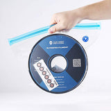 eVacuum 3D Printer Filament Storage Kit Filament Vacuum Bags Vacuum Compression Storage Bags, Prevent and Monitor Moisture - 10 Bags with 15 Desiccants, 15 Humidity Indicator Cards and 1 Hand Pump SainSmart