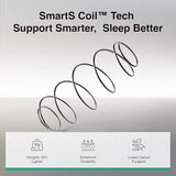 Novilla 12 Inch Full Size Mattress in a Box, Hypoallergenic & Back Pain Relief, Hybrid Full Mattresses with Smarts Coils, Fiberglass Free CertiPUR-US Certified Colchones No Box Spring Needed Novilla