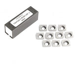 OSCARBIDE Byrd Shelix Carbide Inserts Replacement Cutters (15x15x2.5mm R100-81°) 15mm Square Carbide Cutters with 4" Edge Radius for Woodworking OSCARBIDE