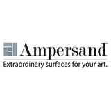 Ampersand Art Supply Wood Gesso Artist Painting Panel: Primed Smooth, 12" x 12", 1/8" Flat Profile Ampersand Art Supply