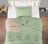 Twin Comforter Set 2 Piece Sage Green by Utopia Bedding, Comforters Twin Size, Bedding Comforters Sets, Down Alternative Soft Bed Set, 1 Comforter (64 x 88 inches) 1 Pillow Shams (20 x 26 inches) Utopia Bedding