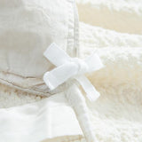 Lush Decor Lotti Boucle Duvet Cover 3 Piece Set King Soft White - White Duvet Cover- Textured Cozy Bedding Set - Modern Minimalist Decor Lush Decor