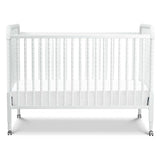DaVinci Jenny Lind 3-in-1 Convertible Crib in White, Removable Wheels, Greenguard Gold (Mattress Not Included) DaVinci