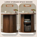 SoarFlash Kitchen Table and Chairs for 4, 47" Dining Table Set for 4 with Velvet Upholstered Chairs, 5 Piece Round Kitchen Table Set, Dining Room Table Set for Small Space, Apartment SoarFlash