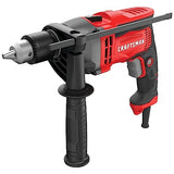 CRAFTSMAN Corded Hammer Drill, 7 Amp, Variable Speed, 1/2 inch (CMED741) CRAFTSMAN