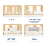 Delta Children Essex 4-in-1 Convertible Crib Greenguard Gold Certified, Natural Delta Children