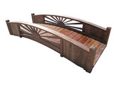 SamsGazebos Sunburst Garden Bridge 8 ft SamsGazebos
