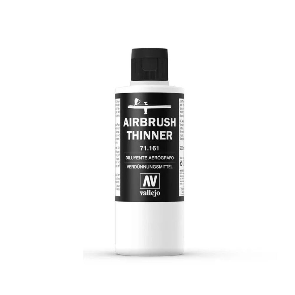 Vallejo - Airbrush Thinner for Acrylic Paints 200 ml. (6.76 fl.oz.) Vallejo