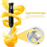 TUMIDY Immersion Hand Blender Cordless, Rechargeable Hand Held Blender Stick, Perfect for Smoothies, Puree Baby Food & Soup TUMIDY