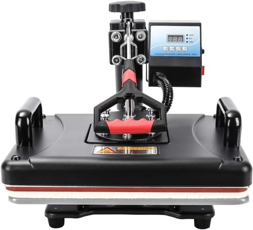 CHIPEL Heat Press Machine, 30 * 38CM 8 in 1 Combo Heat Press Machine Sublimation Heat Transfer Printer for Mug/Cap/T Shirt (Size : EU) CHIPEL