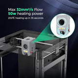 FLASHFORGE Adventurer 5M Pro 3D Printer and PETG Burnt Titanium Filament FLASHFORGE