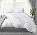 Utopia Bedding Duvet Cover Full Size - 3 Piece with Zipper Closure - 1 Comforter Cover 80X90 Inches & 2 Pillow Shams 20X26 Inches (White) Comforter Not Included Utopia Bedding