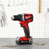 Milwaukee M18 18-Volt Lithium-Ion Brushless Cordless 1/2 Inch Compact Drill/Driver (Tool-Only) 2801-20 Milwaukee