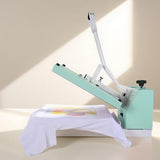 BetterSub 15x15 Heat Press Machine for T-Shirts, Industrial Sublimation & Heat Transfer – Digital LCD Control, Teflon Coated Surface, Clamshell Design, Safe Durable (Teal) BetterSub