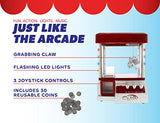 Etna Electronic Arcade Claw Machine - Toy Grabber Machine with Flashing LED Lights and Sound Etna