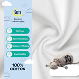 Serta European Down Comforter King Size All Season, 100% Cotton, 600 Fill Power Extra Fluffy, Made in USA, White Down Duvet Insert, Lightweight Medium Warmth, Hotel Style, 106"x 90" White Serta