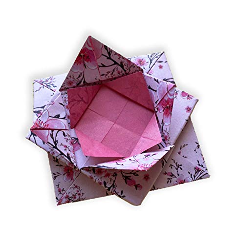 Origami Paper 500 sheets Cherry Blossoms 6" (15 cm): Tuttle Origami Paper: Double-Sided Origami Sheets Printed with 12 Different Patterns (Instructions for 6 Projects Included) - WoodArtSupply