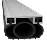 Ginchain Garage Door Seals Bottom Rubber Weather Stripping Kit with 5/16" T-Ends Seal Strip Replacement, Universal U+O Ring Weatherproof Threshold Buffering Sealing Rubber(16Ft) Ginchain