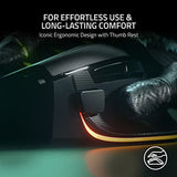 Razer Basilisk V3 Customizable Ergonomic Gaming Mouse: Fastest Gaming Mouse Switch - Chroma RGB Lighting - 26K DPI Optical Sensor -Classic Black Razer