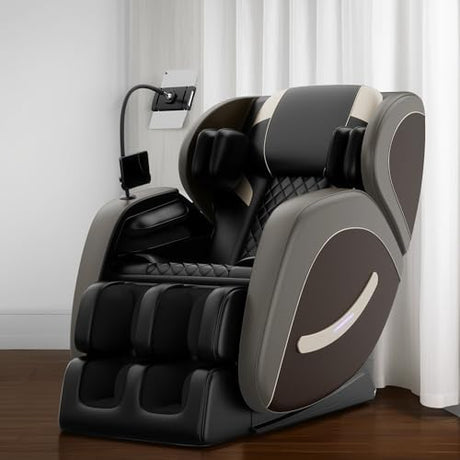 GDFStudio Massage Chair Zero Gravity Recliner,2025 Massage Recliner Chair with Full Body Air Pressure,Grey GDFStudio