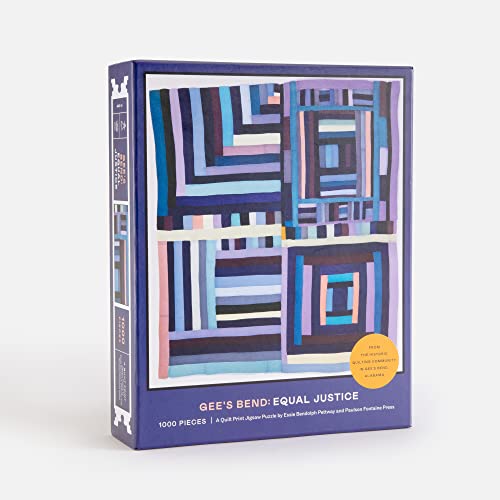 Clarkson Potter Gee's Bend: Equal Justice: A Quilt Print Jigsaw Puzzle: 750 Pieces Jigsaw Puzzles for Adults Clarkson Potter