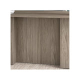 Bush Business Furniture Office 500 U Shaped Executive Desk with Drawers, 72W, Modern Hickory Bush Furniture