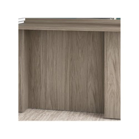 Bush Business Furniture Office 500 U Shaped Executive Desk with Drawers, 72W, Modern Hickory Bush Furniture