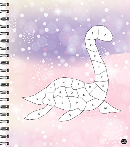 Brain Games - Sticker by Letter: Magical Creatures (Sticker Puzzles - Kids Activity Book) Publications International, Ltd.