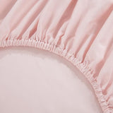 HOMBYS 3 Pieces Princess Pink CribBedding Set for Baby Girls, Ultra Soft Blush Pinch Pleat Comforter Set with Ruffles for All Season HOMBYS