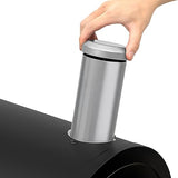 Royal Gourmet CC1830M 30-Inch Barrel Charcoal Grill with Offset Smoker & Warming Rack, Outdoor BBQ Grill with 811 Sq. In. Cooking Space for Backyard, Patio and Parties, Black Royal Gourmet