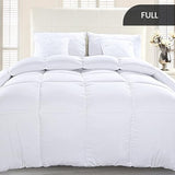 Utopia Bedding Comforter Duvet Insert, Quilted Comforter with Corner Tabs, Box Stitched Down Alternative Comforters Full Size (White) Utopia Bedding