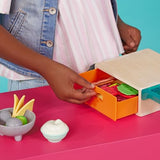 B. toys- Little Foodie Groups- Pretend Play Wooden Play Food – Food Group Crates – 24 Play Kitchen Accessories – Educational Toys for Kids – 3 Years + B. toys