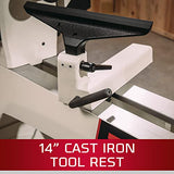 JET 18" x 40" EVS Woodworking Lathe, 2 HP, 1Ph 230V (Model JWL-1840EVS) Jet